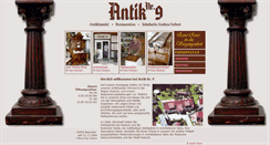 Desktop Screenshot of antiknummer9.de